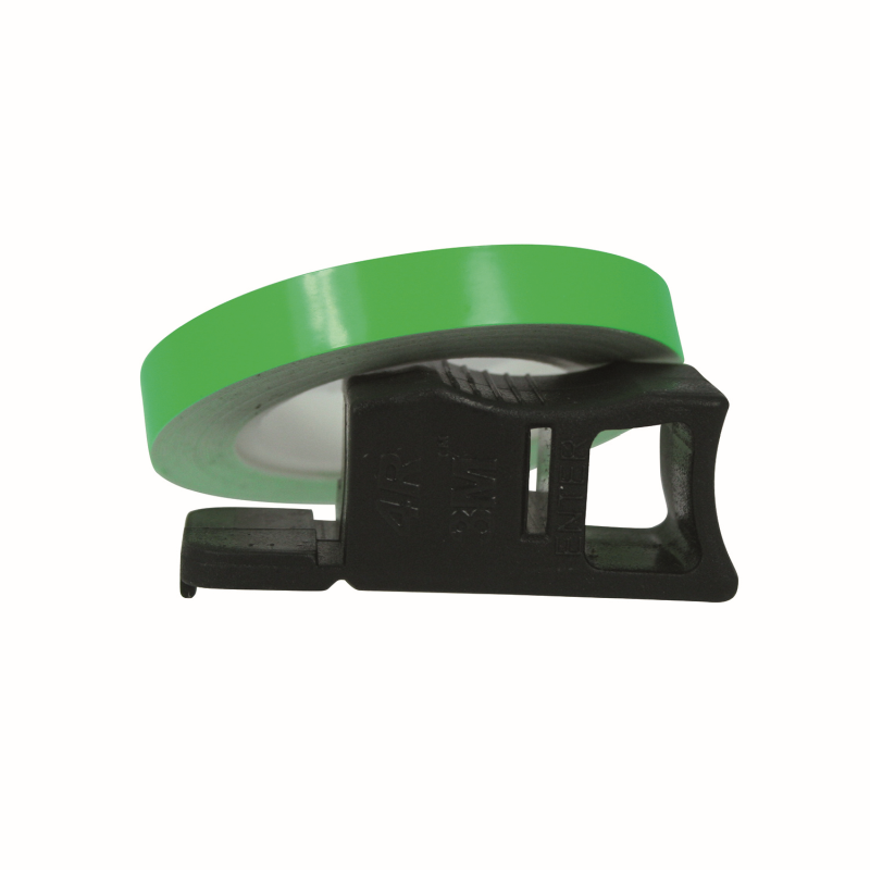 Filets de Jantes Vert Fluo avec applicateur